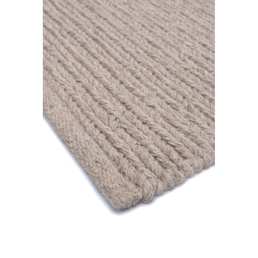Tapis naturel FIR WOOL 160x230 cm 2600 g/m2 beige