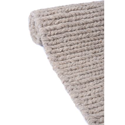 Tapis naturel FIR WOOL 160x230 cm 2600 g/m2 beige