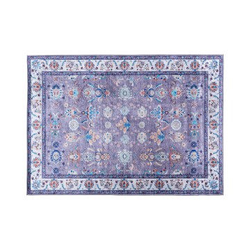 Tapis oriental antidérapant PRINT SHINE 120x170 cm bleu