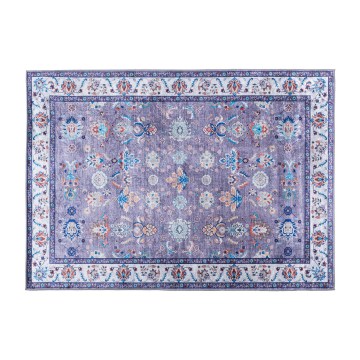 Tapis oriental antidérapant PRINT SHINE 160x230 cm bleu