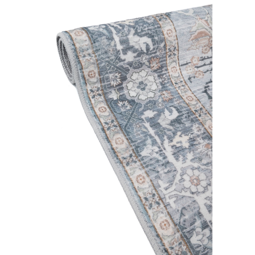 Tapis oriental DOVE-VINTAGE 120 x 170 cm 2600 g/m² gris
