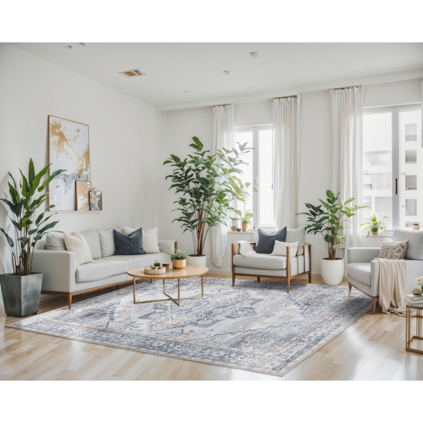 Tapis oriental DOVE-VINTAGE 120x170 cm, 2600 g/m2, gris