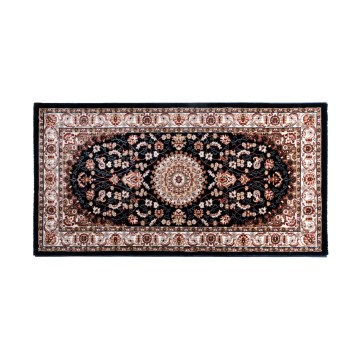 Tapis oriental DUBAI 80x150 cm 2300 g/m2 bleu foncé