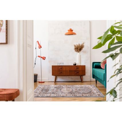 Tapis oriental DUBAI 80x150 cm 2300 g/m2 gris