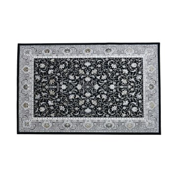 Tapis oriental GRECE 120x170 cm 2150 g/m2 noir/gris/blanc