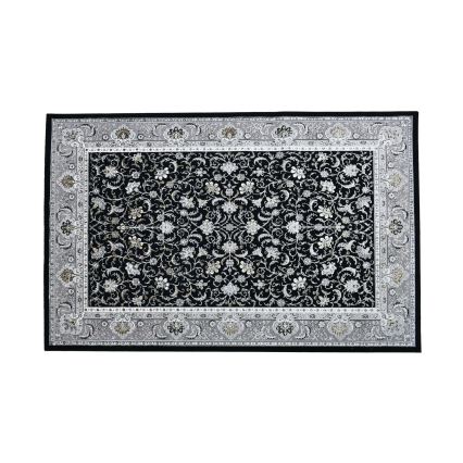 Tapis oriental GRECE 120x170 cm 2150 g/m2 noir/gris/blanc