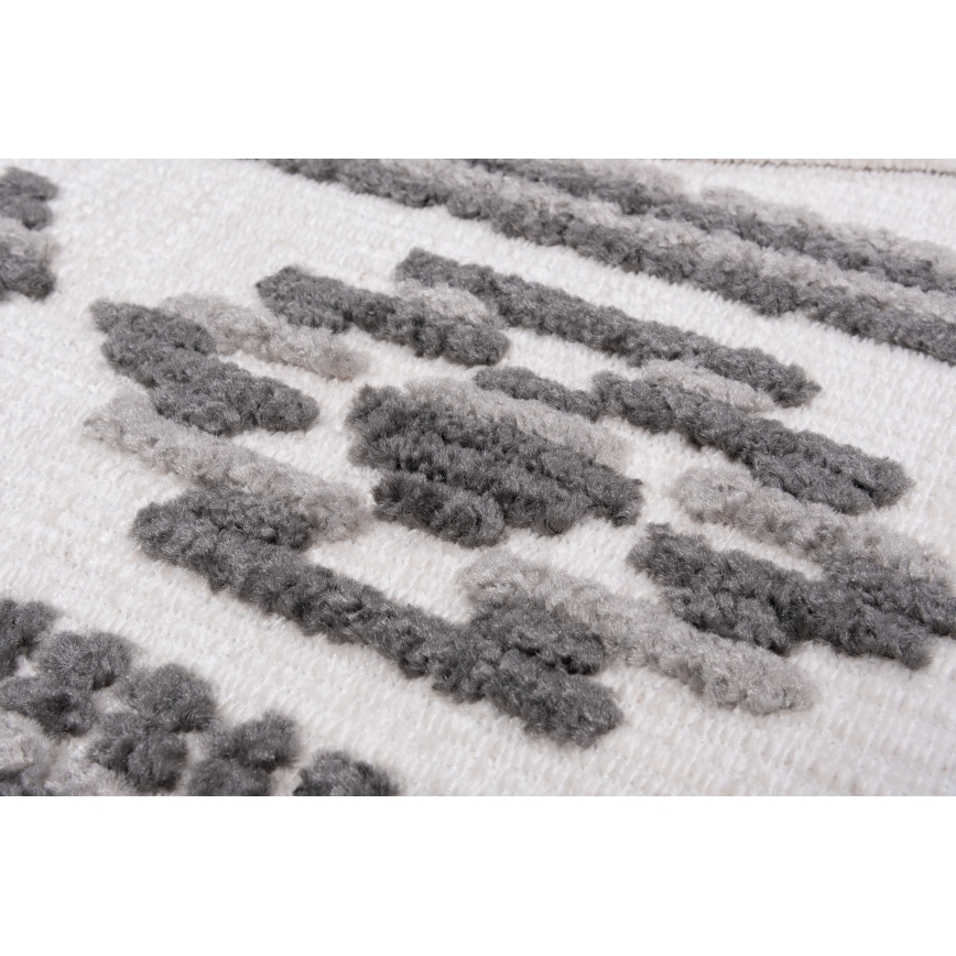 Tapis oriental NEPAL 120x180 cm gris/blanc