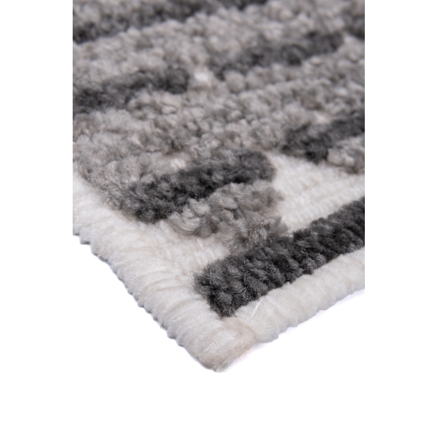 Tapis oriental NEPAL 120x180 cm gris/blanc