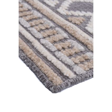 Tapis oriental NEPAL 160 x 230 cm, gris