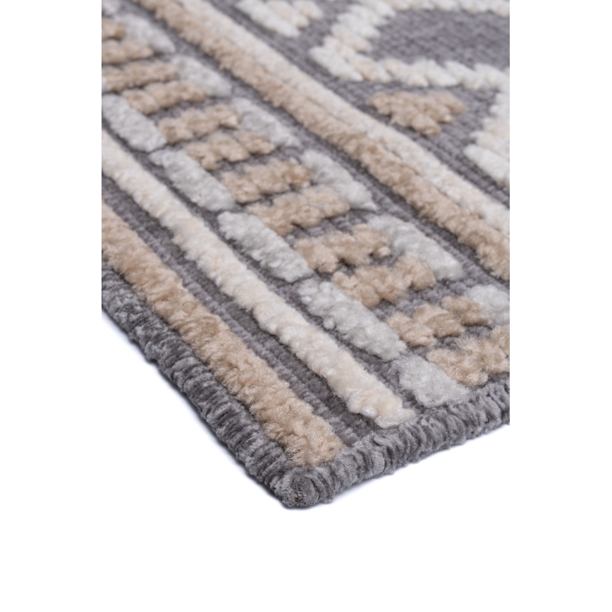 Tapis oriental NEPAL 160 x 230 cm, gris