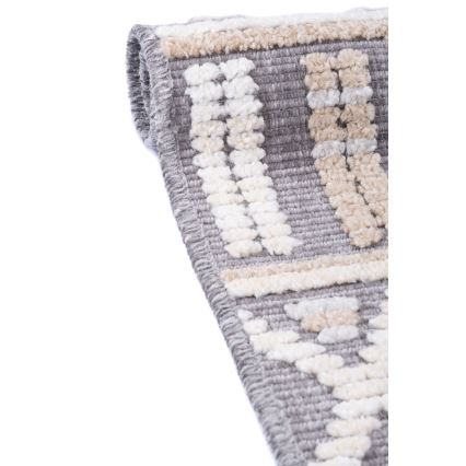 Tapis oriental NEPAL 160 x 230 cm, gris