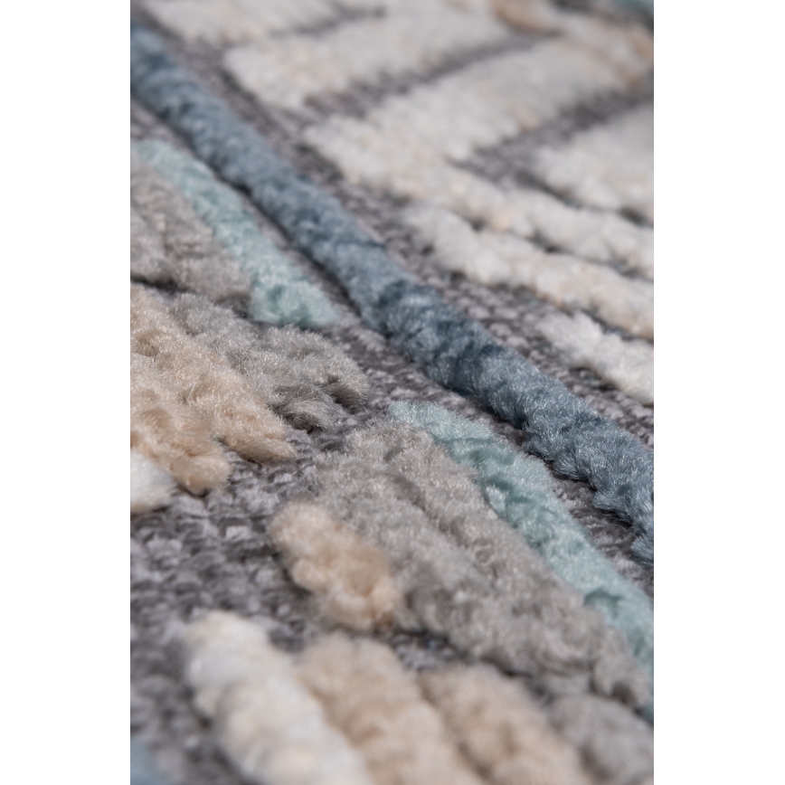Tapis oriental NEPAL 160x230 cm bleu/gris/crème