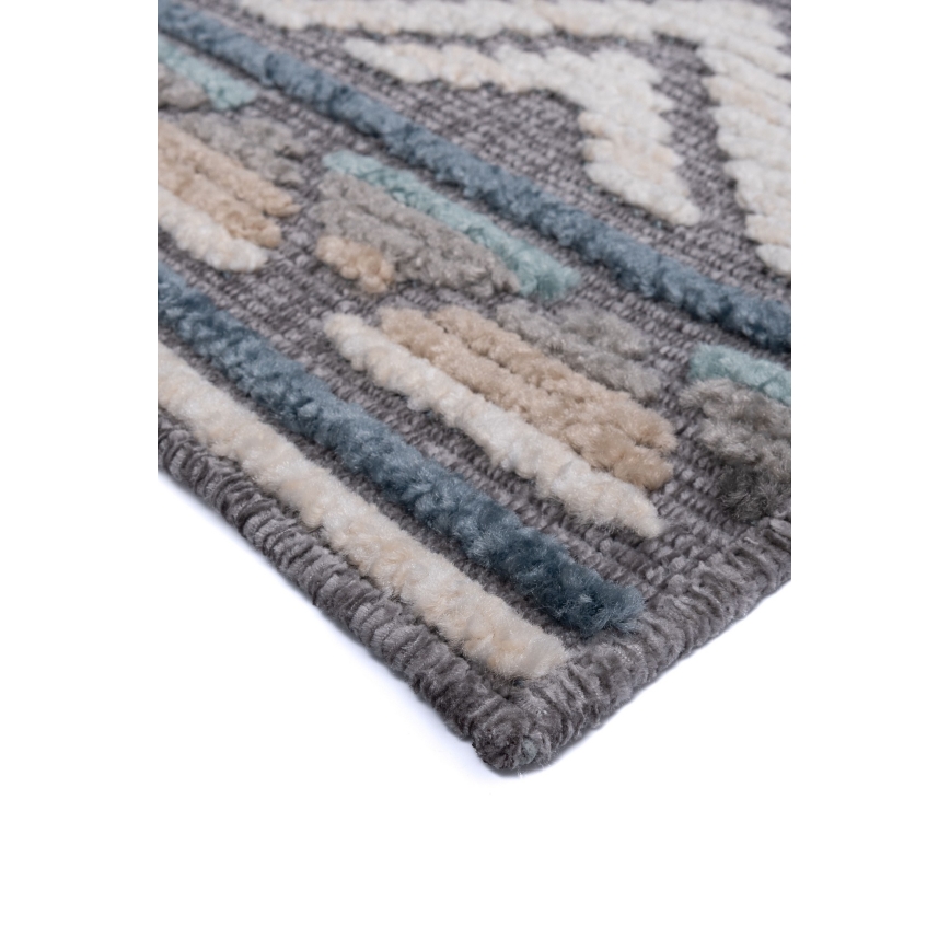 Tapis oriental NEPAL 160x230 cm bleu/gris