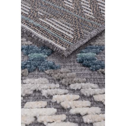 Tapis oriental NEPAL 200x280 cm bleu/gris/crème