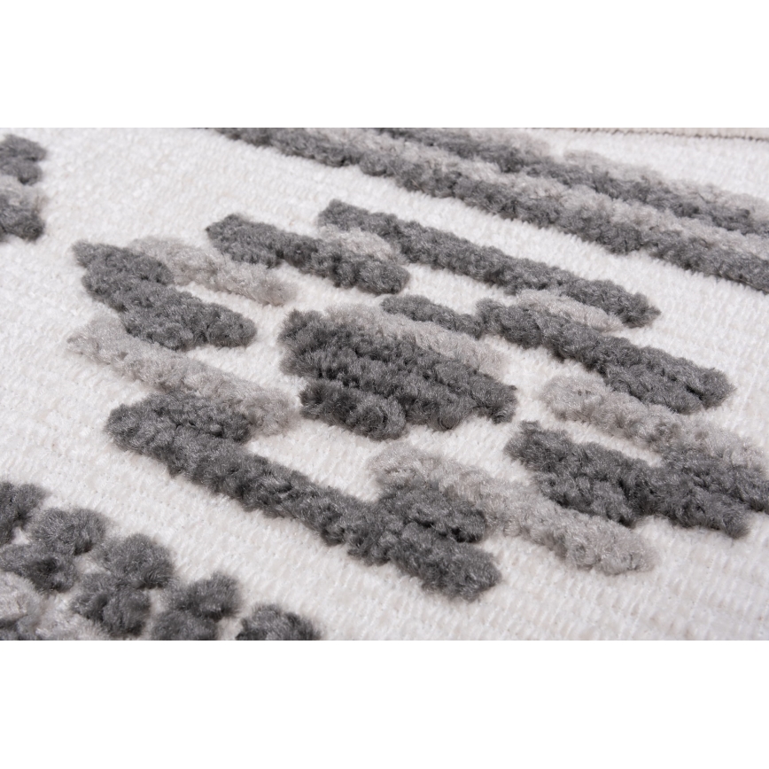 Tapis oriental NEPAL 200x280 cm gris/blanc