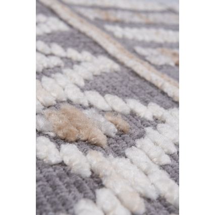 Tapis oriental NEPAL 80x153 cm gris