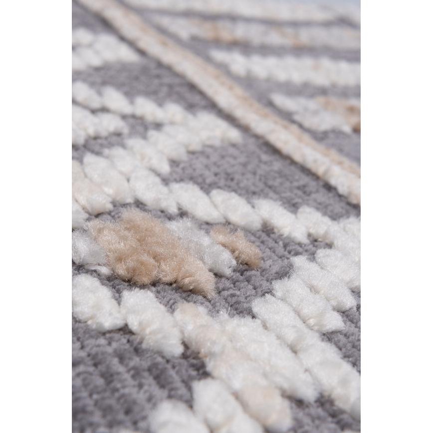 Tapis oriental NEPAL 80x153 cm gris