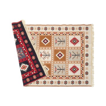 Tapis oriental réversible KILIM GOLD 60 x 120 cm multicolore