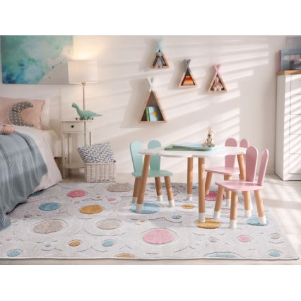 Tapis pour enfant PIAR 80x150 cm multicolore/à pois