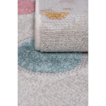 Tapis pour enfant PIAR 80x150 cm multicolore/à pois