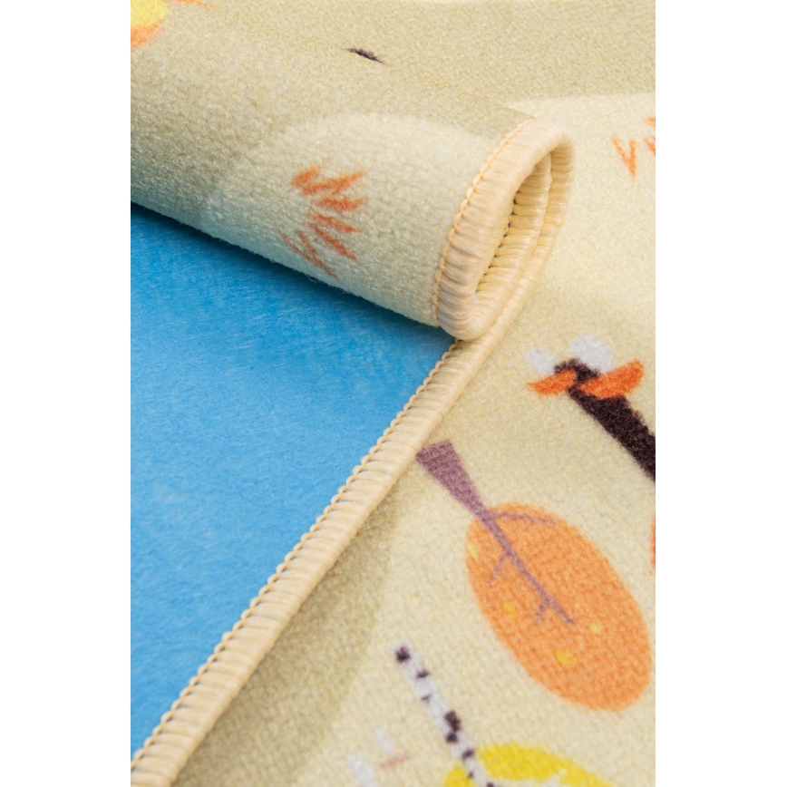 Tapis pour enfant STELLA STREETS 80x100 cm beige/ville