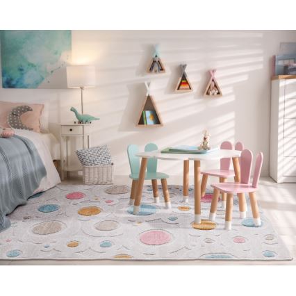 Tapis pour enfants PIAR 120x170 cm multicolore/à pois