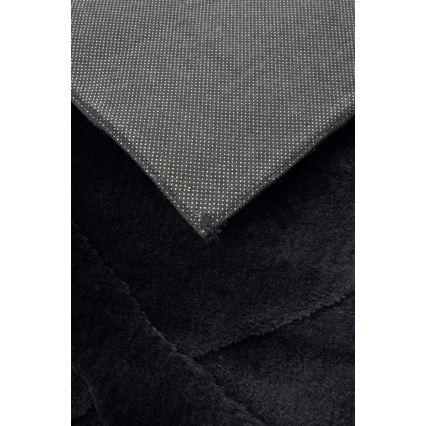 Tapis RABBIT 3D 120 x 170 cm noir