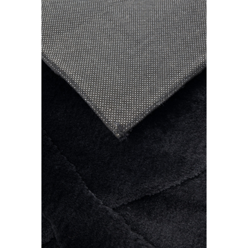 Tapis RABBIT 3D 120 x 170 cm noir