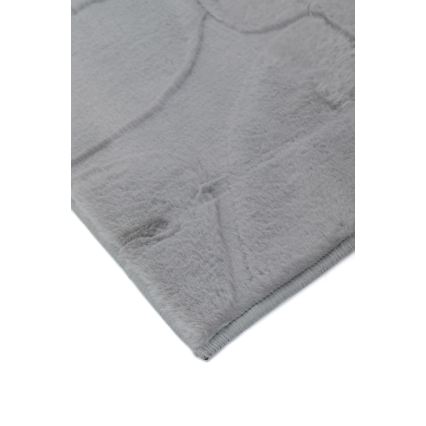 Tapis RABBIT 3D 120x170 cm gris clair