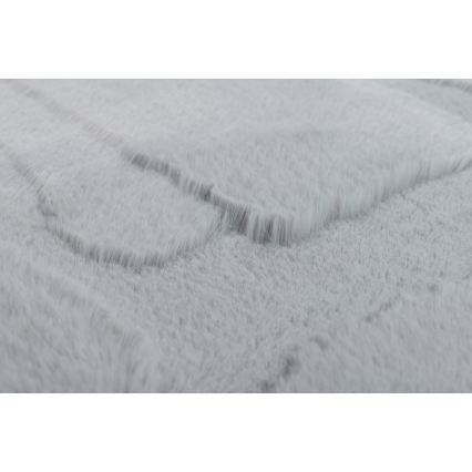 Tapis RABBIT 3D 120x170 cm gris clair