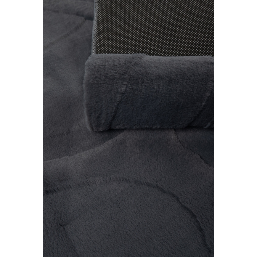 Tapis RABBIT 3D 160 x 230 cm anthracite