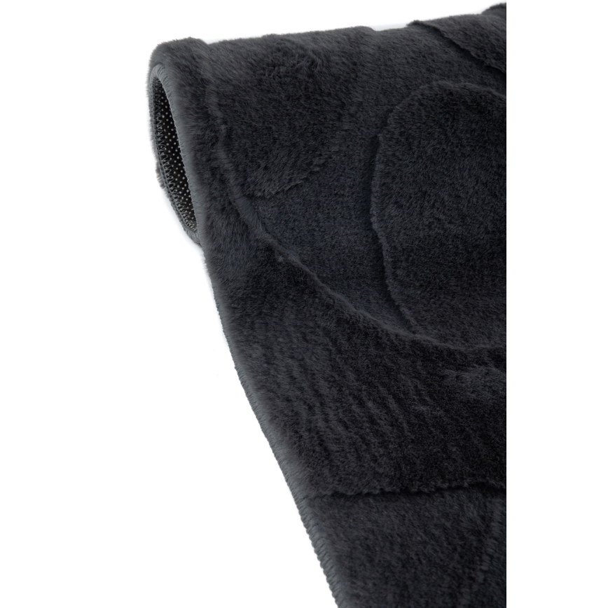 Tapis RABBIT 3D 160 x 230 cm anthracite