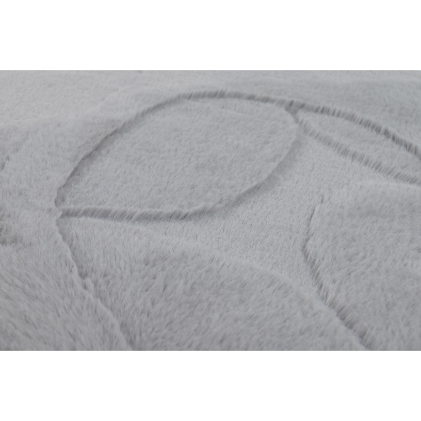 Tapis RABBIT 3D 160x230 cm gris