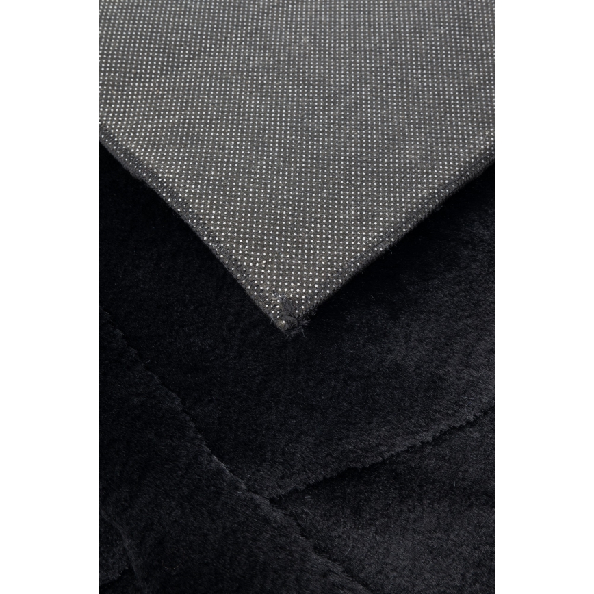 Tapis RABBIT 3D 160x230 cm noir