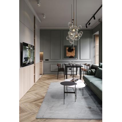 Tapis RABBIT 3D 80 x 150 cm, gris clair