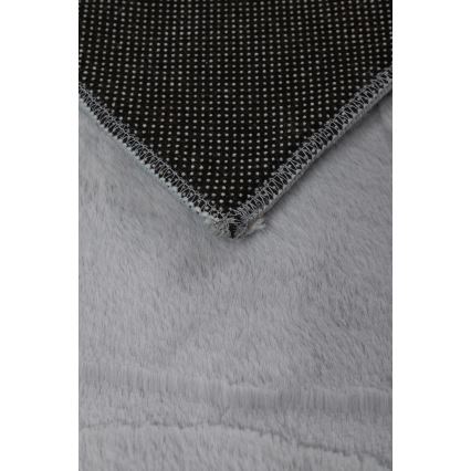 Tapis RABBIT 3D 80 x 150 cm, gris clair