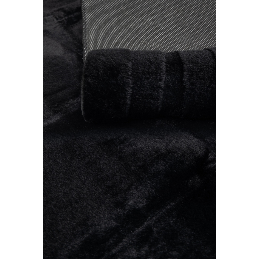 Tapis RABBIT 3D 80 x 150 cm noir