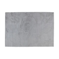 Tapis RABBIT 3D 80x150 cm gris