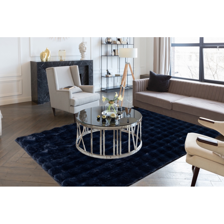 Tapis RABBIT BUBBLE 200x280 cm bleu foncé