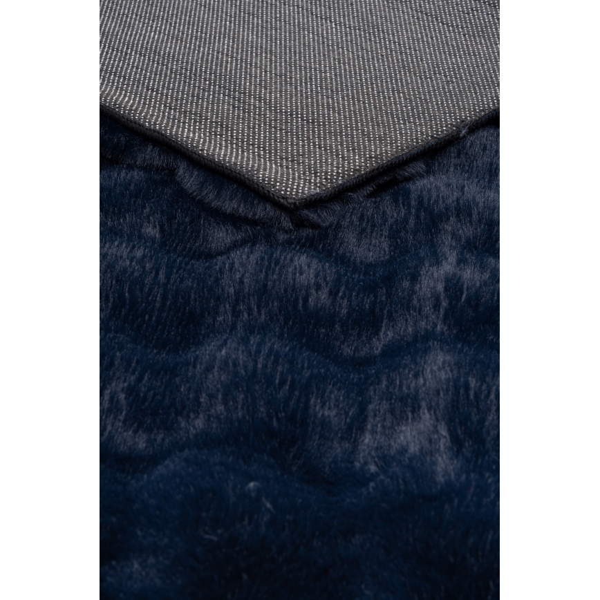 Tapis RABBIT BUBBLE 80x150 cm bleu foncé