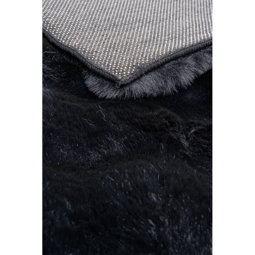 Tapis RABBIT BUBBLE 80x150 cm noir