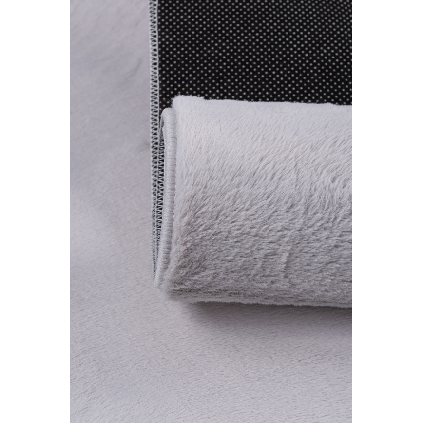 Tapis RABBIT-FOX 60x100 cm gris