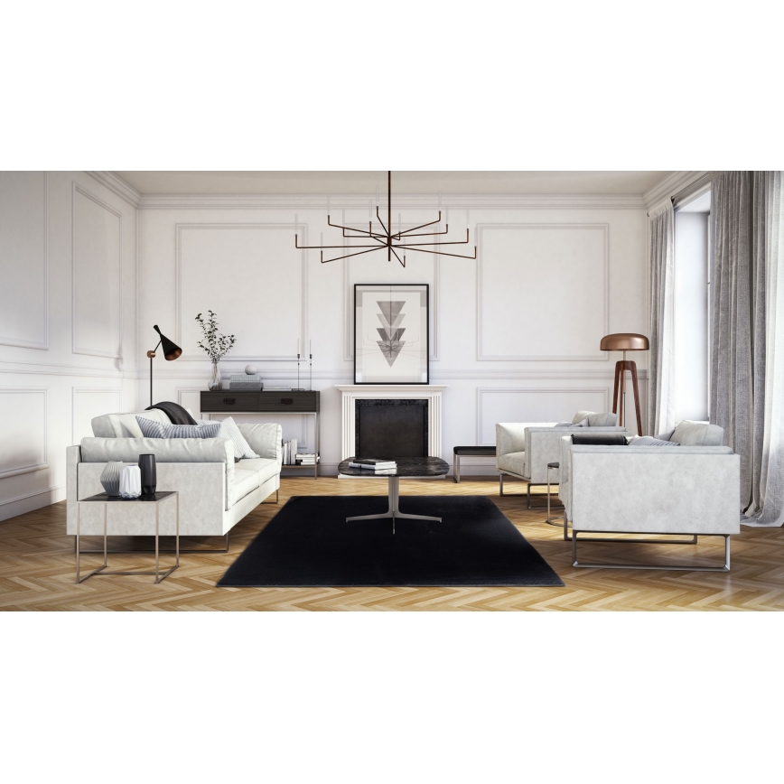 Tapis RABBIT-FOX 60x100 cm noir