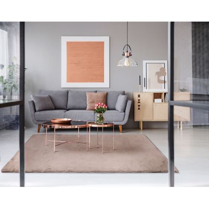 Tapis RABBIT-ROSA NEW 120x170 cm, 2000 g/m², beige