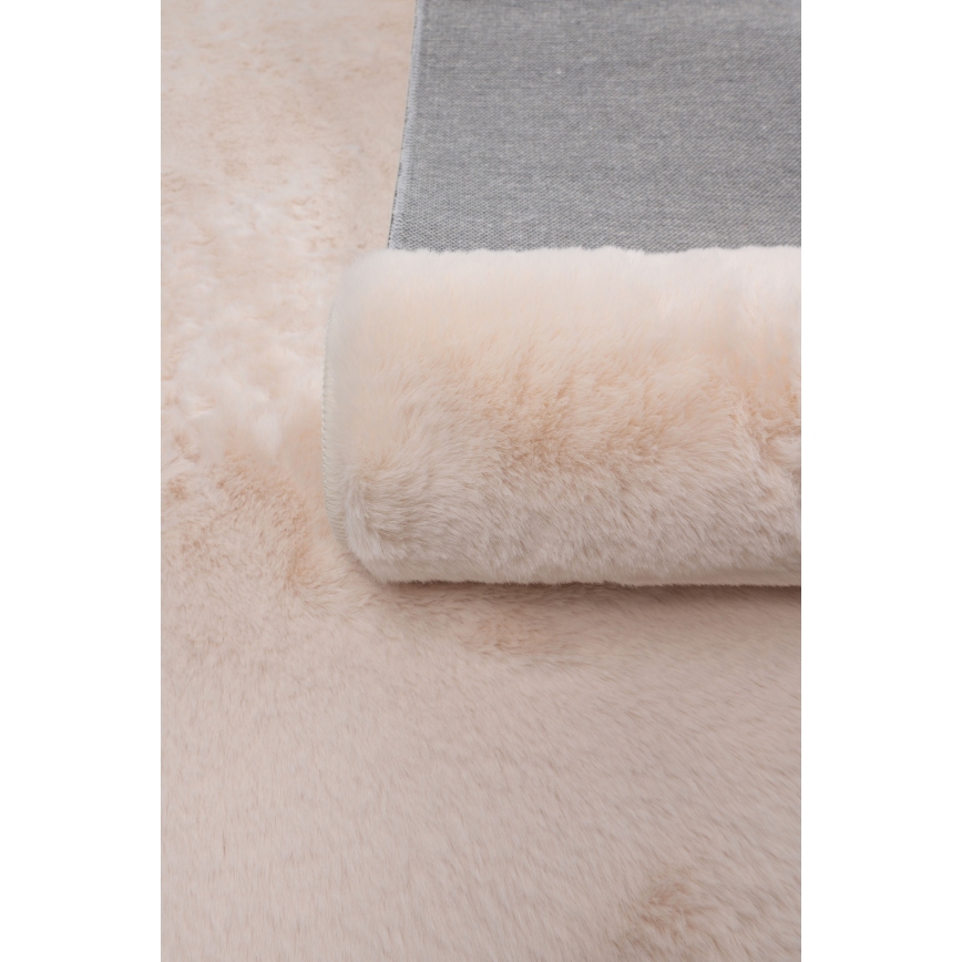 Tapis RABBIT-ROSA NEW 80x150 cm 2000g/m2 couleur crème