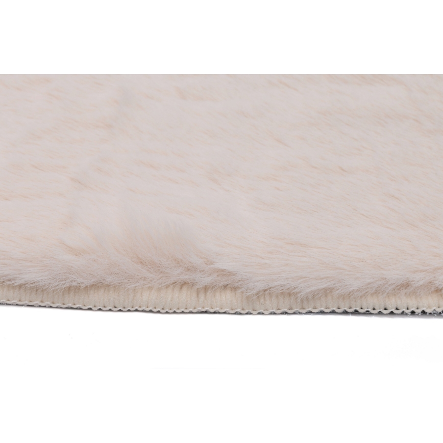 Tapis RABBIT-ROSA NEW 80x150 cm 2000g/m2 couleur crème