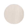 Tapis rond naturel FIR WOOL 160 cm 2600 g/m² crème