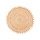 Tapis rond naturel JUTA 100 cm beige