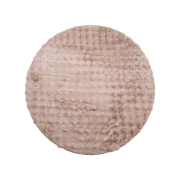Tapis rond RABBIT BUBBLE 160 cm beige