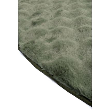 Tapis rond RABBIT BUBBLE 160 cm, vert